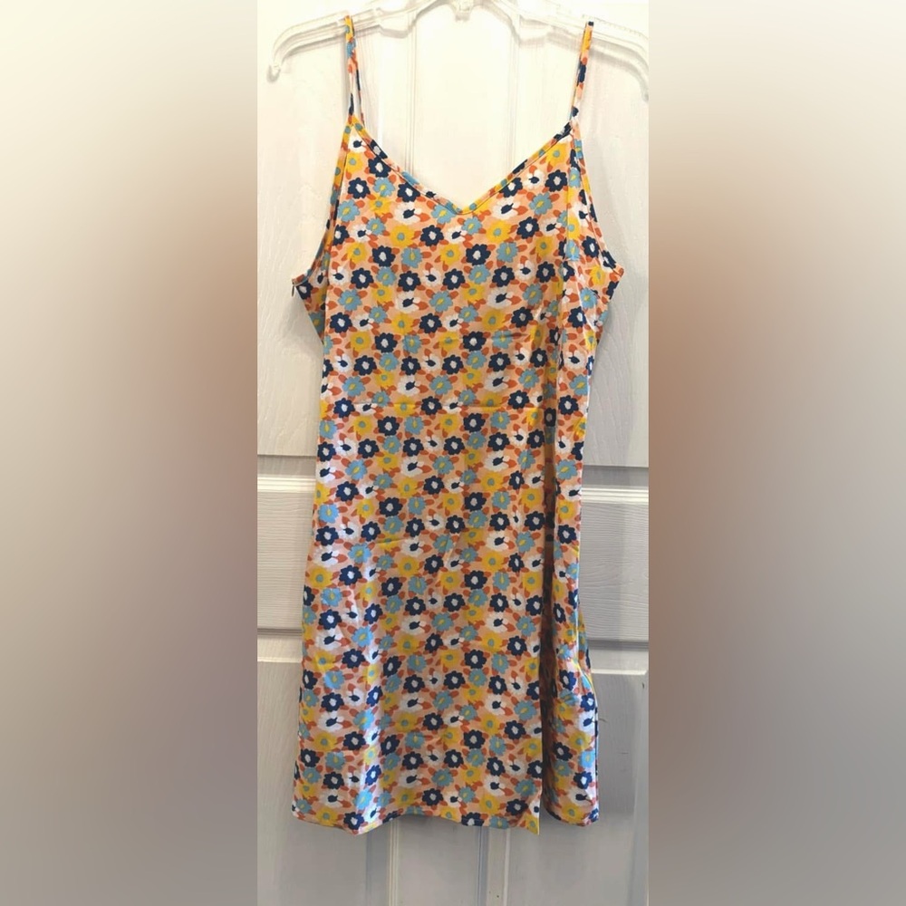 Floral Spaghetti Strap Dress